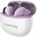 Canyon Навушники Canyon TWS-5 Purple (CNS-TWS5PU)