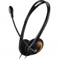 Canyon Навушники Canyon HS-01 Black-Orange (CNS-CHS01BO)