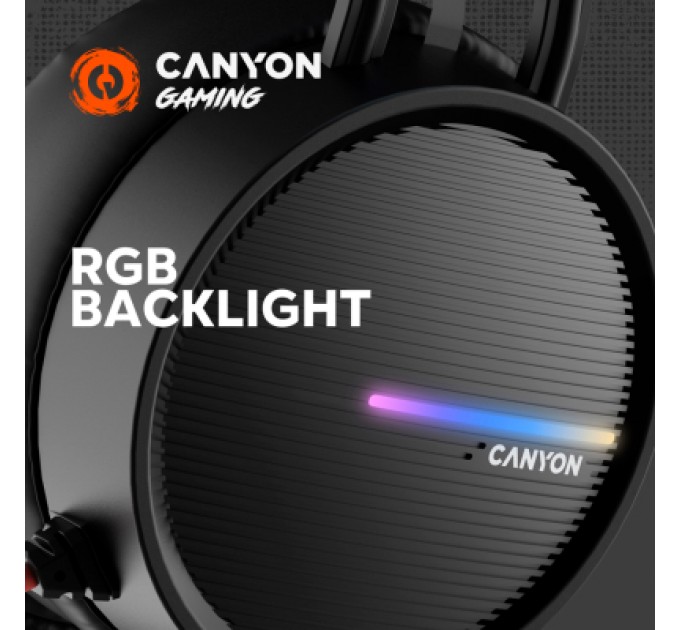 Canyon Навушники Canyon Interceptor GH-8A Black-Orange (CND-SGHS8A)