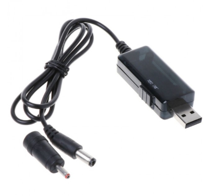 Dynamode Кабель живлення USB 5V to DC 9V/12V 5.5*2.1/3,5*1,35 mm Dynamode (KWS-912V)