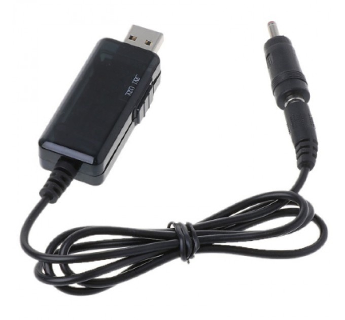 Dynamode Кабель живлення USB 5V to DC 9V/12V 5.5*2.1/3,5*1,35 mm Dynamode (KWS-912V)