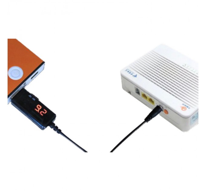 Dynamode Кабель живлення USB 5V to DC 9V/12V 5.5*2.1/3,5*1,35 mm Dynamode (KWS-912V)