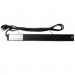 Eserver Силовий блок Eserver 19" 9 розеток, кабель 1.8м, алюм. корпус PDU 220В, 16А (WT-2261A-GER-9WAY)