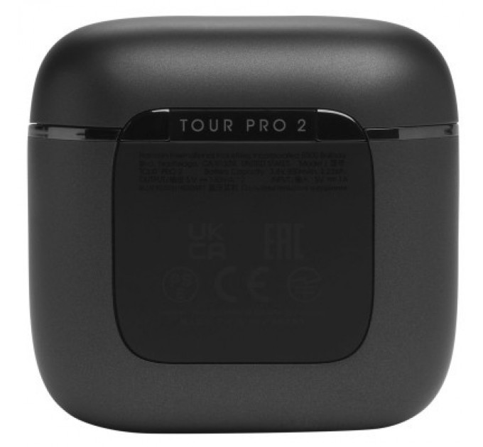 JBL Навушники JBL Tour Pro 2 TWS Black (JBLTOURPRO2BLK)