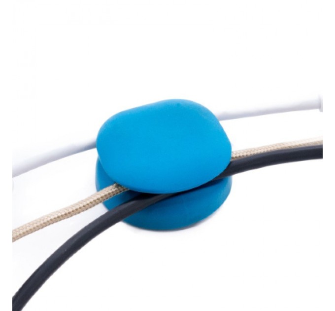 Extradigital Тримач для кабелю Extradigital CC-587 Cable Clips, Blue (KBC1705)