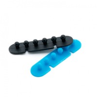 Тримач для кабелю Extradigital CC-595 Cable Clips, Black/Blue (KBC1725)