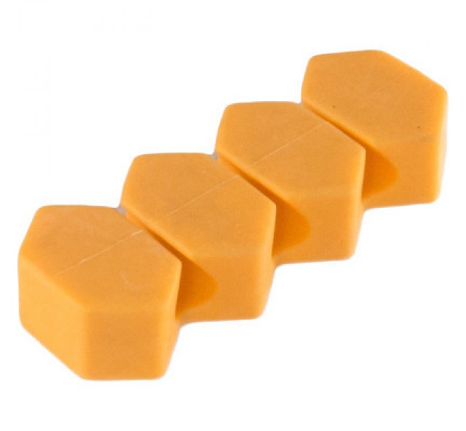 Extradigital Тримач для кабелю Extradigital CC-963 Cable Clips, Black/Orange (KBC1804)