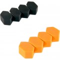 Extradigital Тримач для кабелю Extradigital CC-963 Cable Clips, Black/Orange (KBC1804)