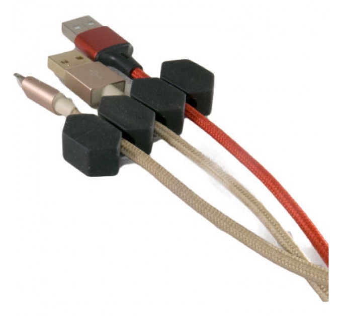 Extradigital Тримач для кабелю Extradigital CC-963 Cable Clips, Black (KBC1808)