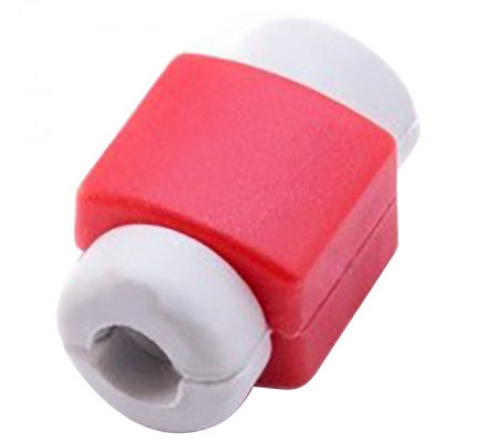 Extradigital Тримач для кабелю Extradigital Cable Clips Savior for Aplle iPhone, захист від заломів, Red (KBC1738)