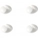 Extradigital Тримач для кабелю Extradigital CC-969 Cable Clips, White (KBC1809)