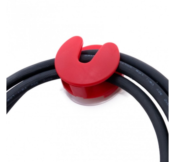 Extradigital Тримач для кабелю Extradigital Hook LF003, Red (KBC1730)