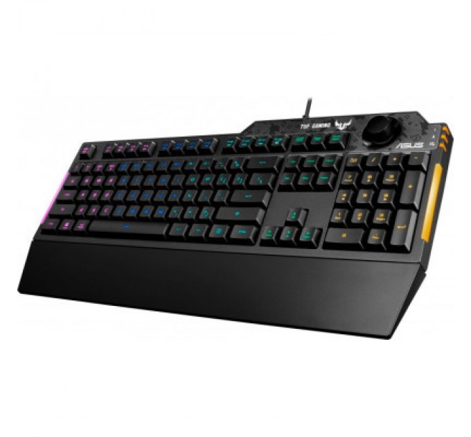 ASUS Клавіатура ASUS TUF Gaming K1 USB UA Black (90MP01X0-BKMA00)