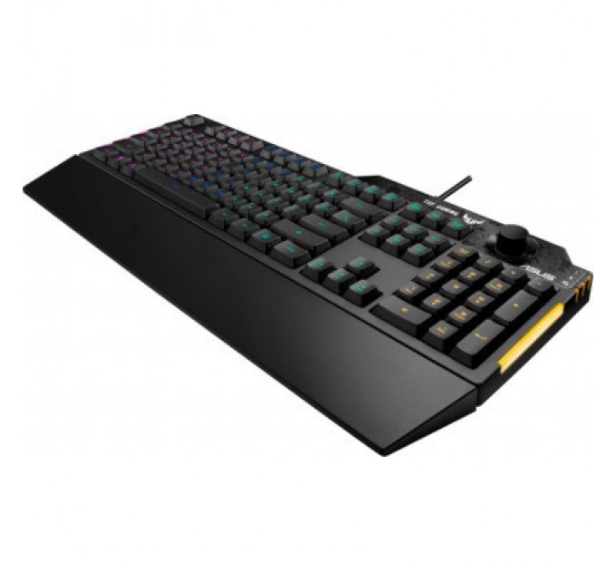 ASUS Клавіатура ASUS TUF Gaming K1 USB UA Black (90MP01X0-BKMA00)