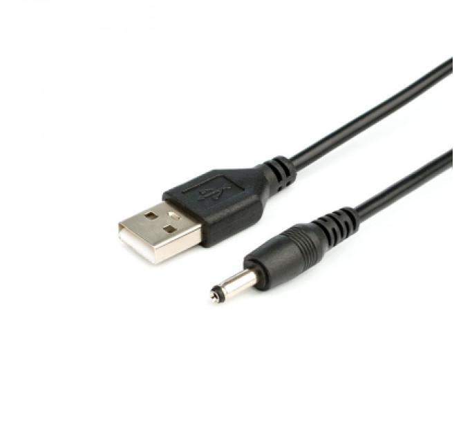 Atcom Кабель живлення USB to DC 3.5 1.0m 2A black Atcom (10035)