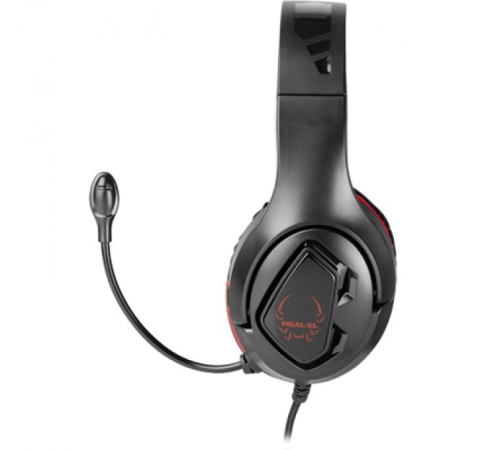 REAL-EL Навушники REAL-EL GDX-7590 Black-Red