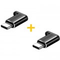XoKo Перехідник MicroUSB to Type-C AC-012 2 pcs XoKo (XK-AC012-BK2)