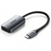 Ugreen Перехідник USB2.0 Type-C to Mini DP 4K60Hz 10cm CM236 gray Ugreen (60351)