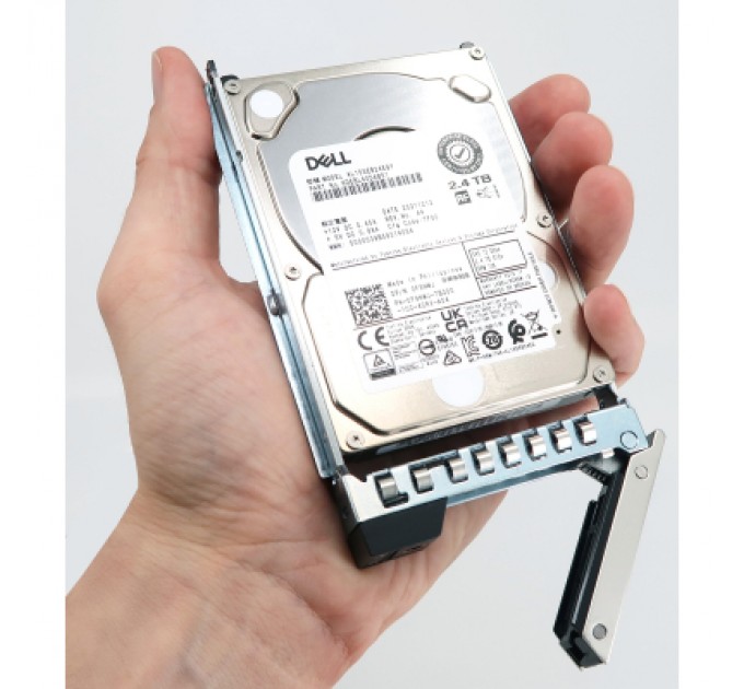Dell Жорсткий диск для сервера 2.4TB 10K RPM SAS 12Gbps 512e 2.5in Hot-plug Hard Drive CK Dell (401-ABHQ)