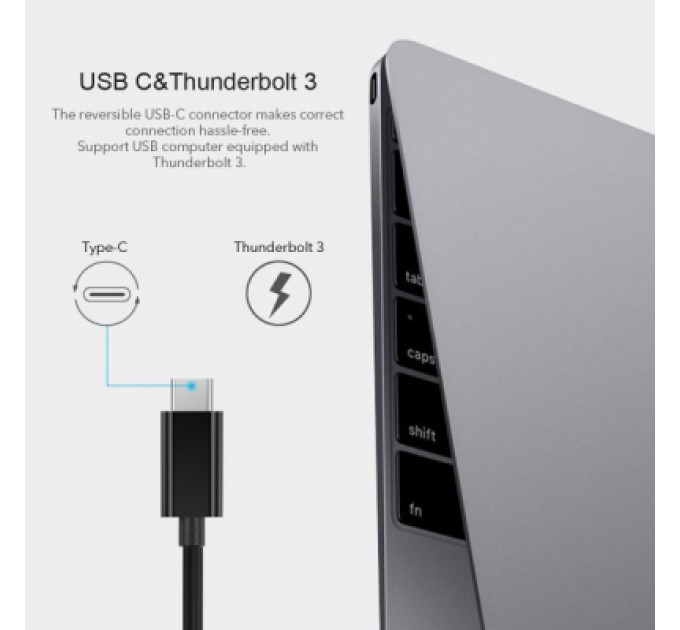 Choetech Адаптер USB-C to Gigabit Ethernet Choetech (HUB-R01)