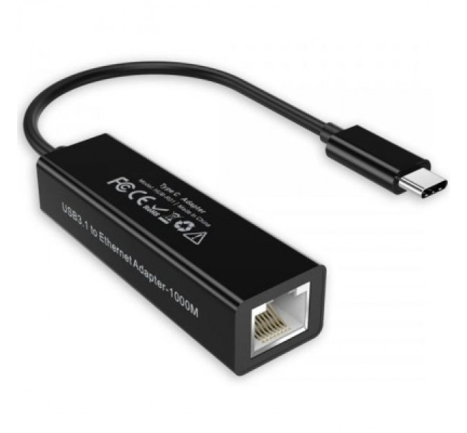 Choetech Адаптер USB-C to Gigabit Ethernet Choetech (HUB-R01)