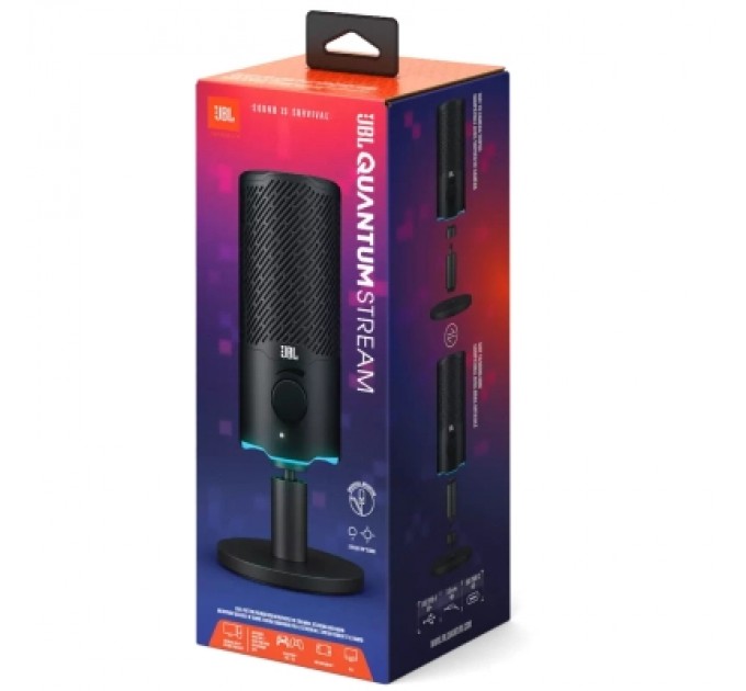 JBL Мікрофон JBL Quantum Stream (JBLQSTREAMBLK)