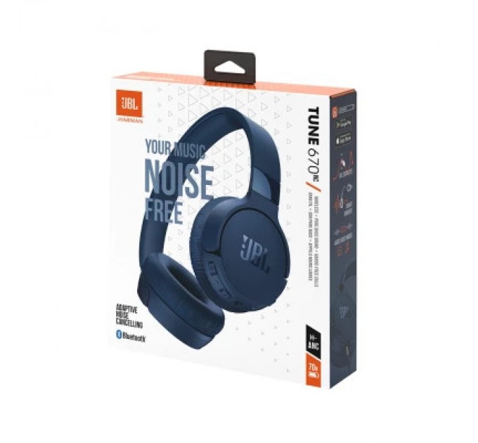 JBL Навушники JBL Tune 670NC Blue (JBLT670NCBLU)