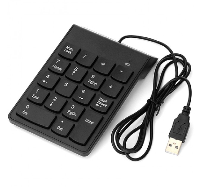 Gembird Клавіатура Gembird KPD-U-03 USB Black (KPD-U-03)