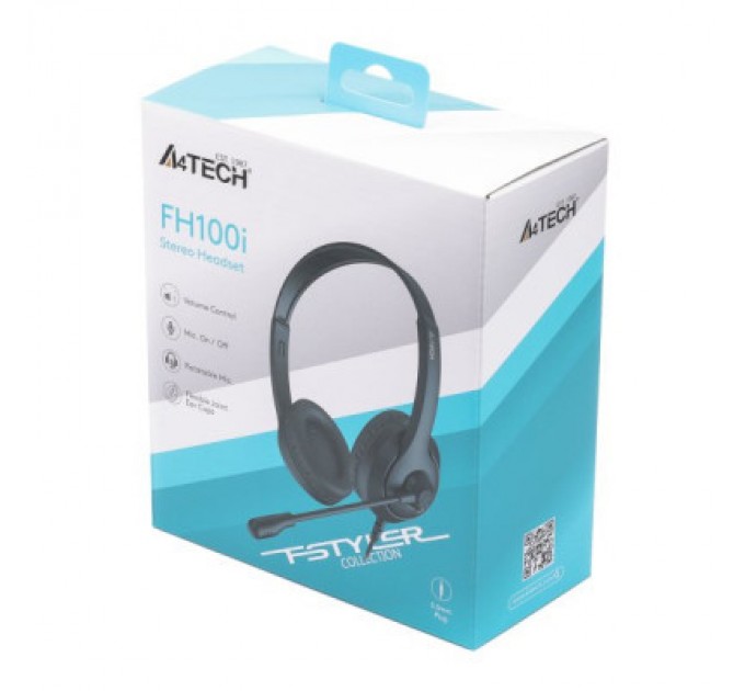 A4Tech Навушники A4Tech FH100i Stone Black