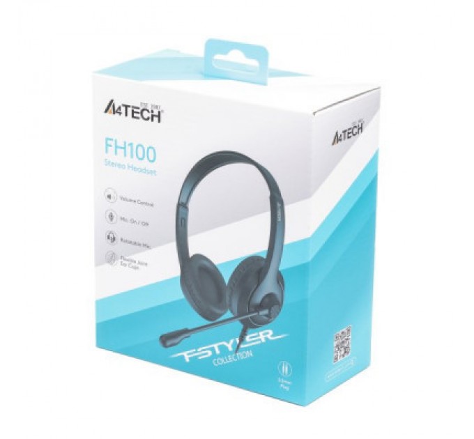 A4Tech Навушники A4Tech FH100 Stone Black