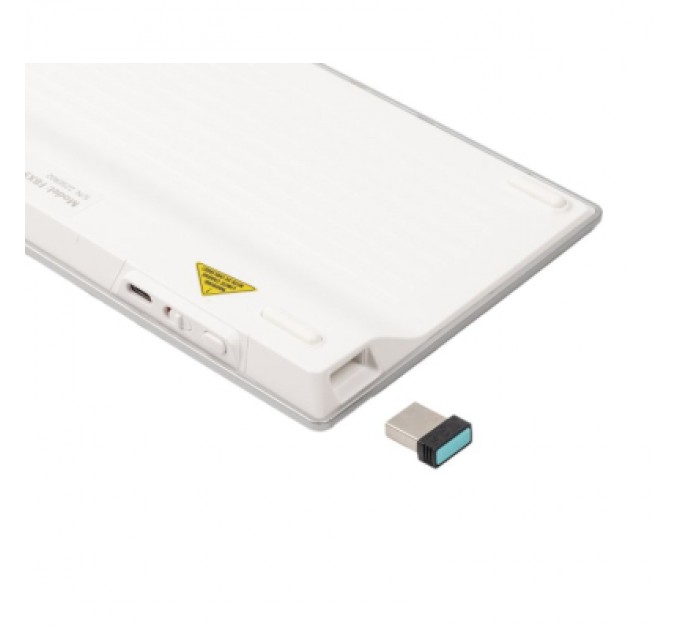 A4Tech Клавіатура A4Tech FBX51C Wireless/Bluetooth White (FBX51C White)
