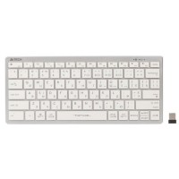 Клавіатура A4Tech FBX51C Wireless/Bluetooth White (FBX51C White)