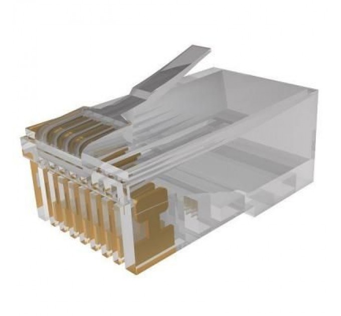 Molex Конектор Molex RJ45 cat.5e UTP, 1.27 мкм gold (02-558P)