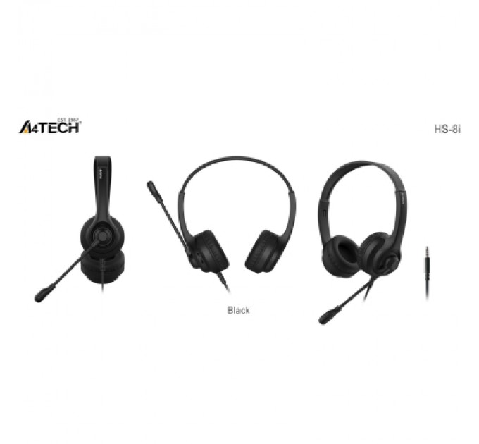 A4Tech Навушники A4Tech HS-8i Black