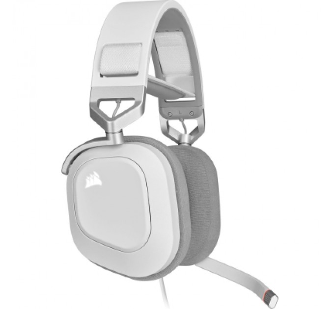 Corsair Навушники Corsair HS80 RGB USB Headset White (CA-9011238-EU)