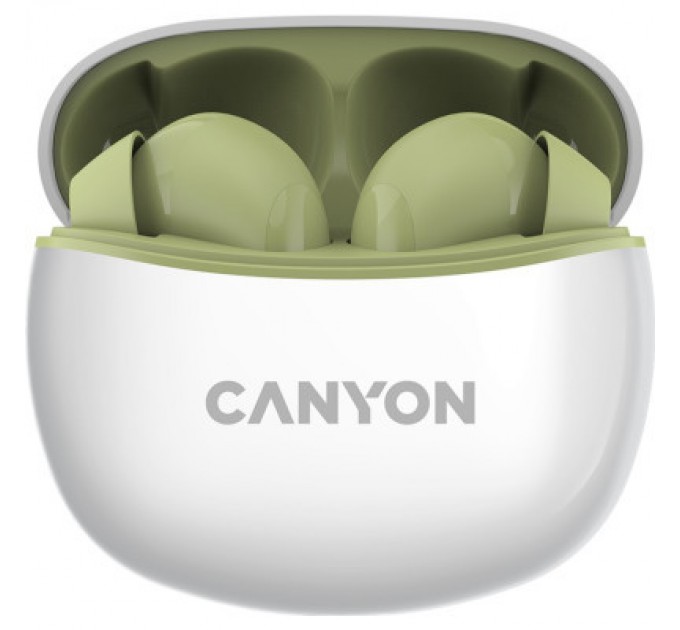 Canyon Навушники Canyon TWS-5 Green (CNS-TWS5GR)