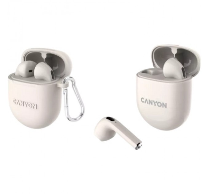 Canyon Навушники Canyon TWS-6 Beige (CNS-TWS6BE)