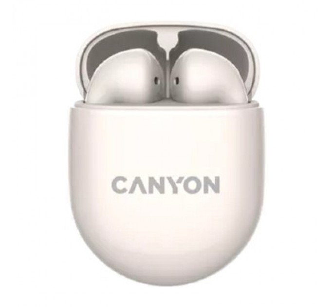 Canyon Навушники Canyon TWS-6 Beige (CNS-TWS6BE)