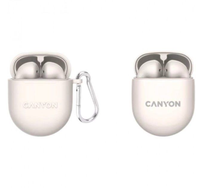 Canyon Навушники Canyon TWS-6 Beige (CNS-TWS6BE)
