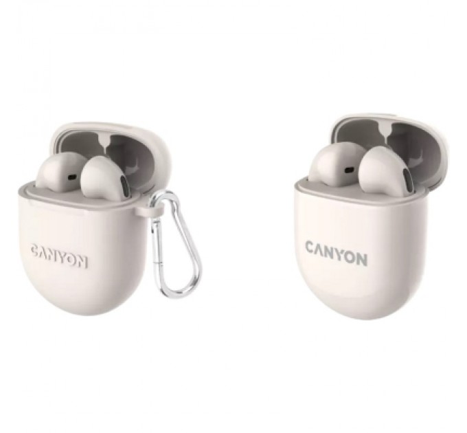 Canyon Навушники Canyon TWS-6 Beige (CNS-TWS6BE)