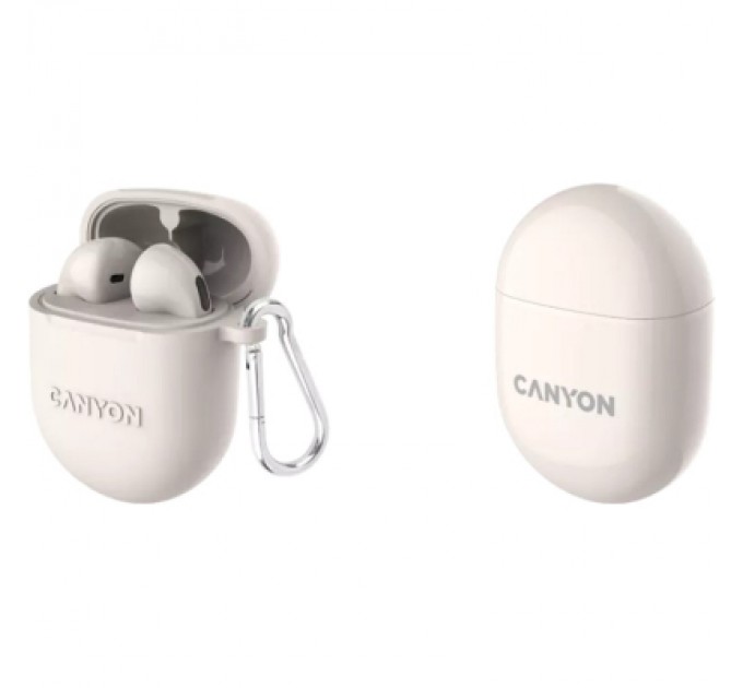 Canyon Навушники Canyon TWS-6 Beige (CNS-TWS6BE)