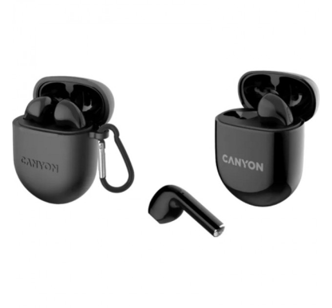 Canyon Навушники Canyon TWS-6 Black (CNS-TWS6B)