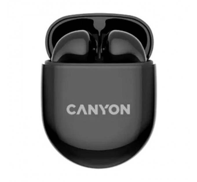 Canyon Навушники Canyon TWS-6 Black (CNS-TWS6B)
