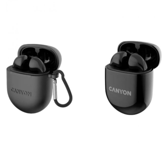 Canyon Навушники Canyon TWS-6 Black (CNS-TWS6B)