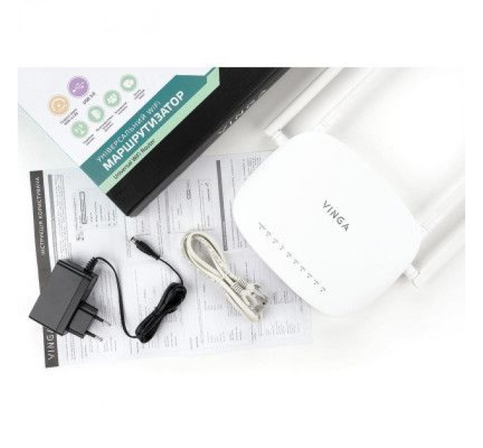 Vinga Маршрутизатор Vinga WR-AC1210GU