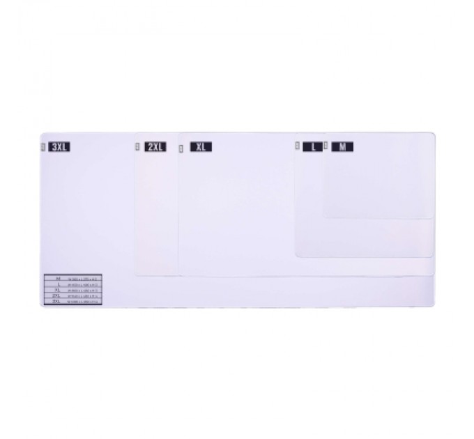 2E Килимок для мишки 2E Gaming Pro Speed M White (2E-SPEED-M-WH-PRO)