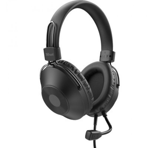 Trust Навушники Trust Zaru USB Black (24187)