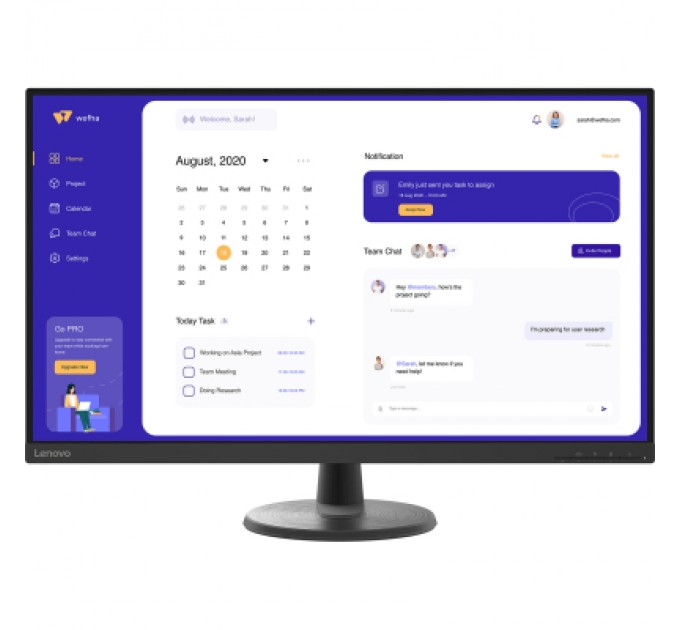Lenovo Монітор Lenovo C32u-40 (63DAGAT2UA)