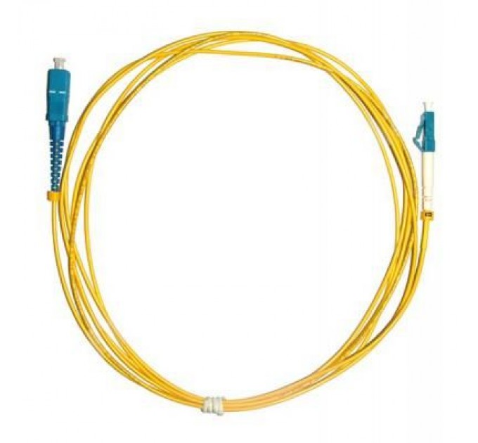Cor-X Оптичний патчкорд SC/UPC-LC/UPC Simplex, 2mm, SingleMode, 3m Cor-X (OFPC-SC/UPC-LC/UPC-3)