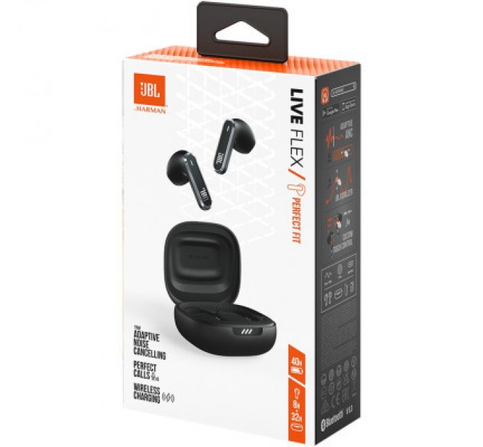 JBL Навушники JBL Live Flex Black (JBLLIVEFLEXBLK)